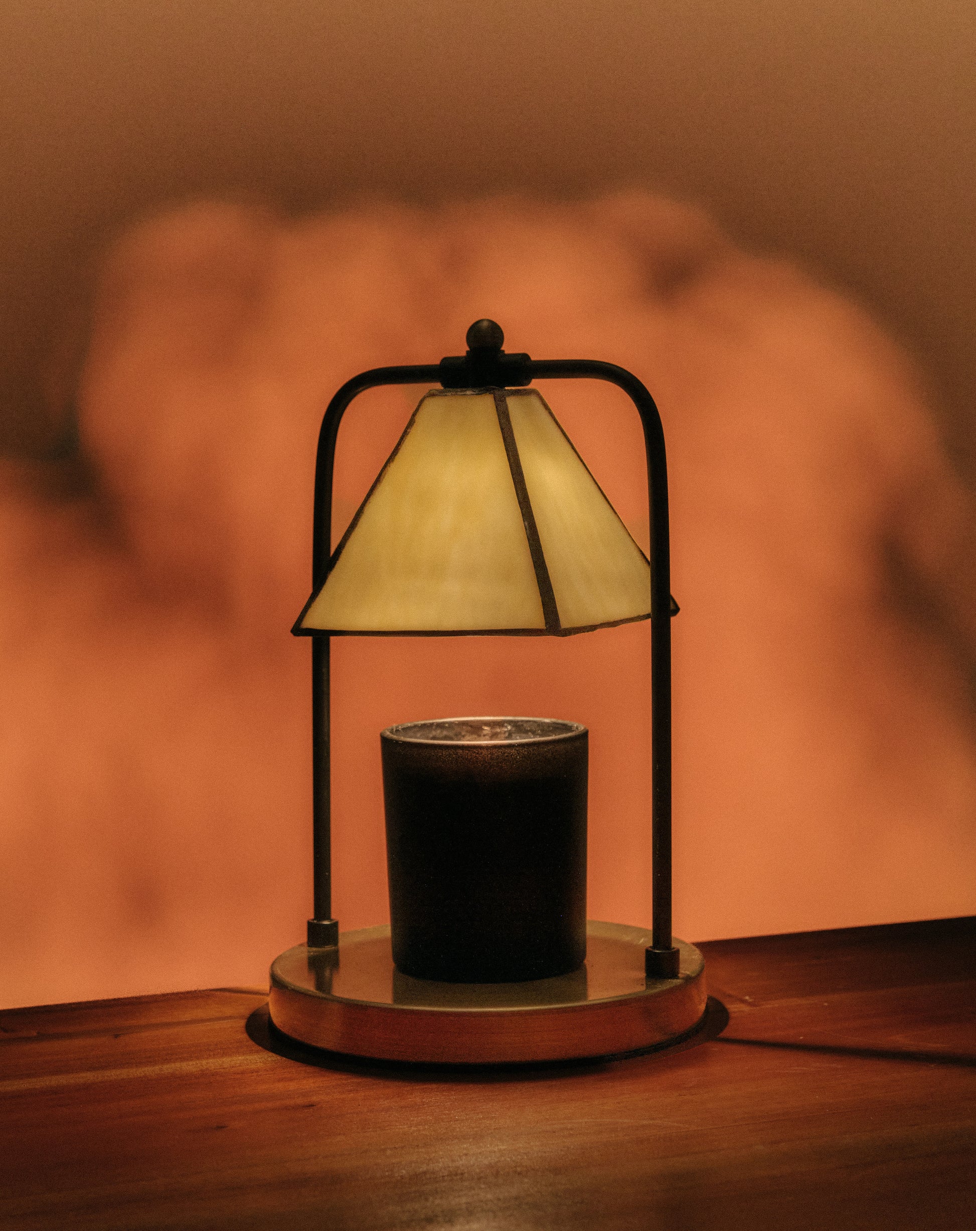 Honey Glass Candle Warmer